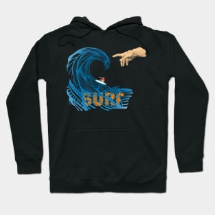 Surf Creation Michelangelo Big Blue Wave Hoodie